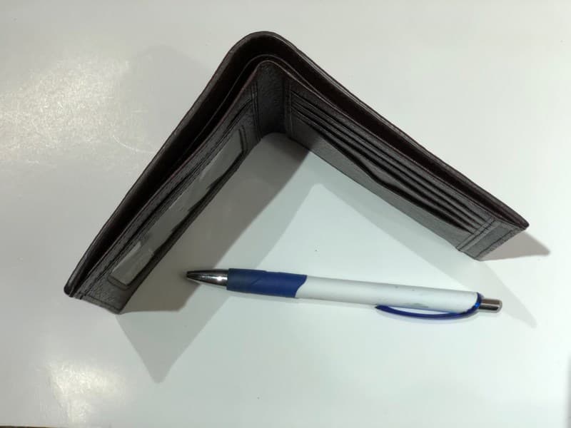 Ví Ngang V 07-2 sần (Có viền) (11x9.5x1.5)